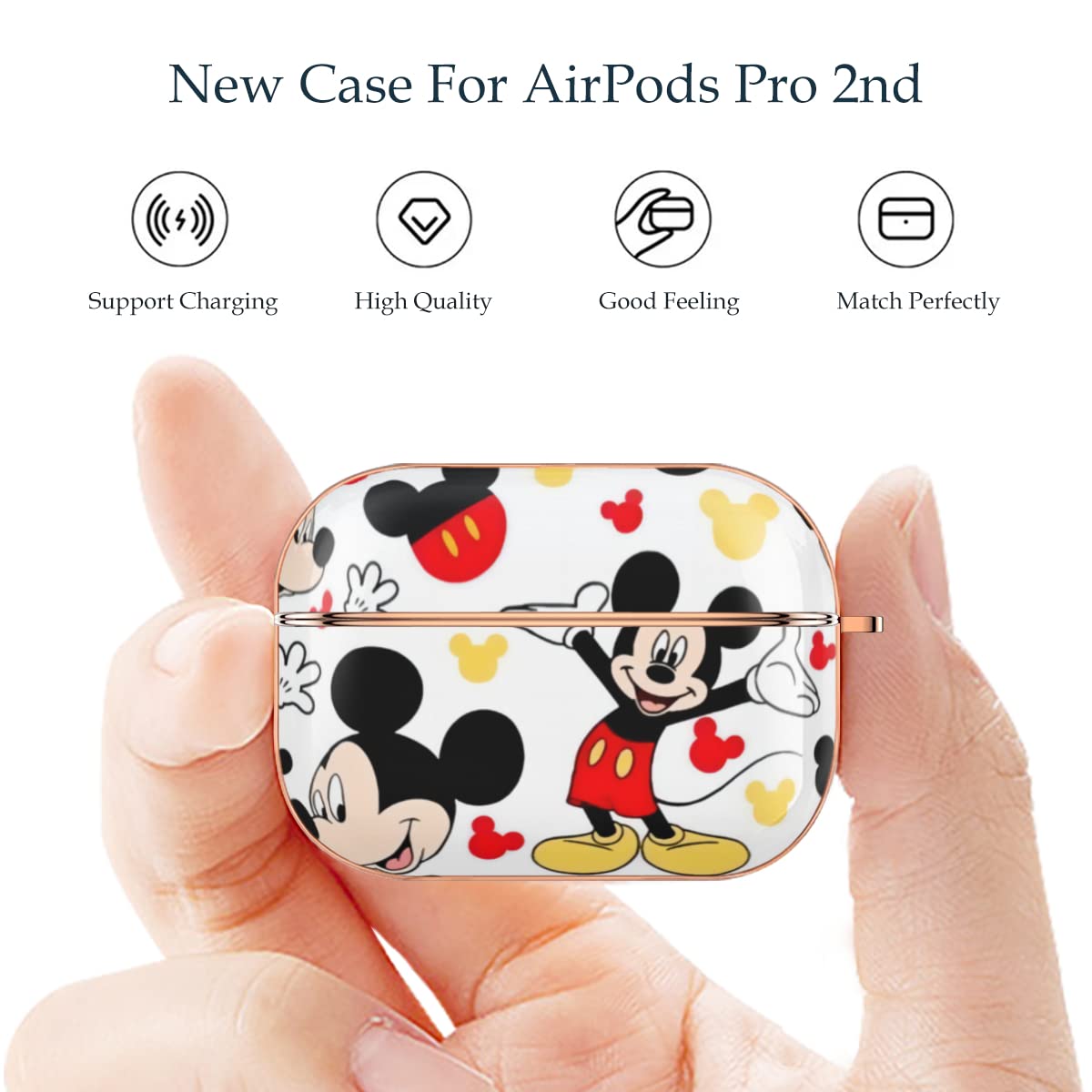 Amazon | airpods pro2 ケース ミッキーマウス AirPods Pro 第2世代